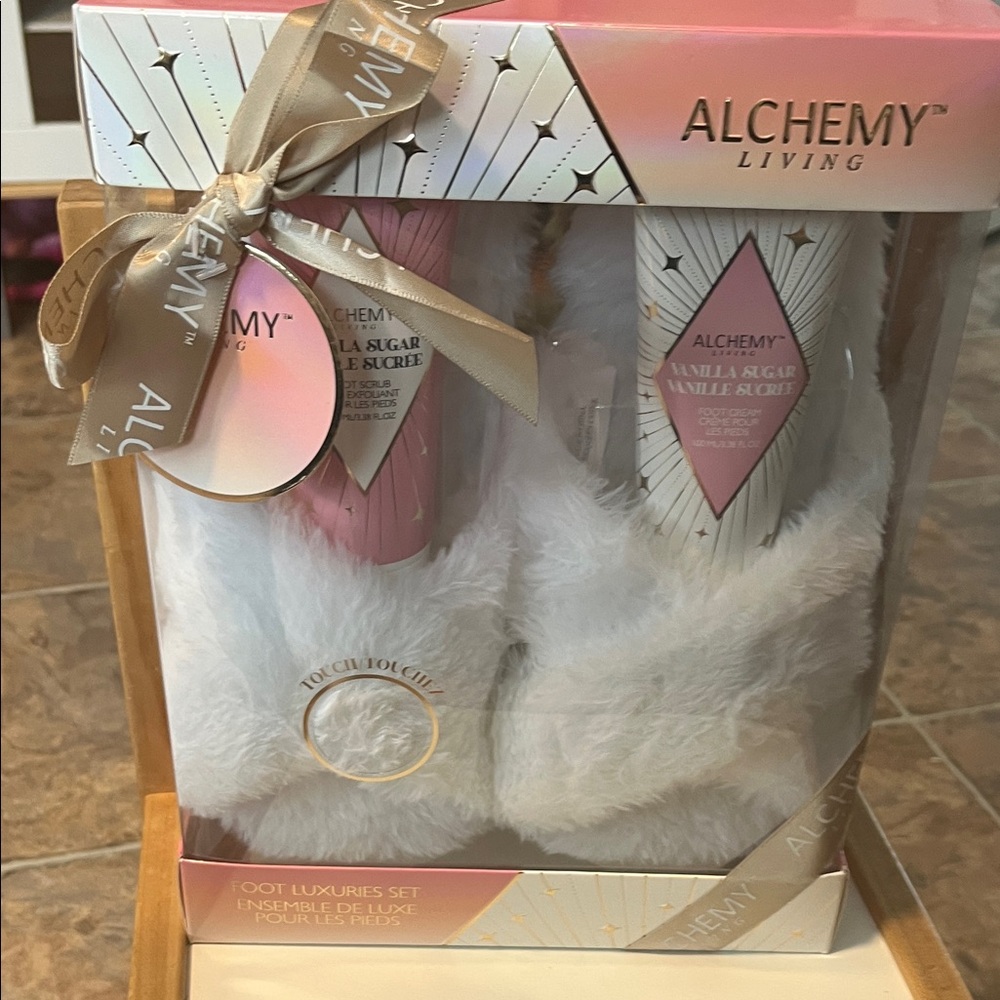 #20.Foot Luxuries Set - Pink and White